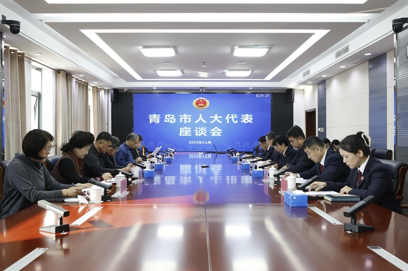崂山区检察院召开青岛市人大代表座谈会
